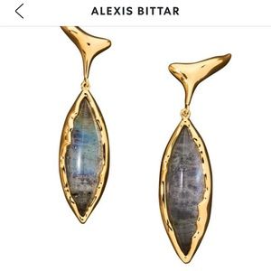 Alexis Bittar Astersles Labradorite & Quartz Drop Earrings